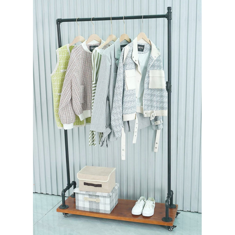 Rollable clothes rack hot sale